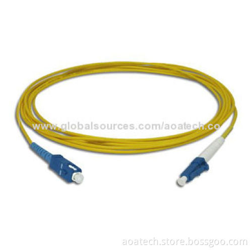 LC-SC patch cord, in simplex, duplex and mini zip, single mode(SM) and multi-mode (MM)New